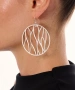 Kiraz Silver Plated Earring