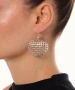 Kiraz Silver Plated Earring