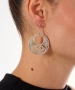 Kiraz Silver Plated Earring