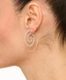 Kiraz Silver Plated Earring