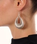 Kiraz Silver Plated Earring