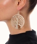 Kiraz Silver Plated Earring