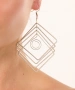 Kiraz Silver Plated Earring