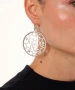 Kiraz Silver Plated Earring