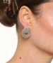 Kiraz Silver Plated Earring