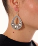 Kiraz Silver Plated Earring