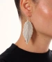Kiraz Silver Plated Earring