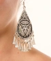 Kiraz Silver Plated Earring