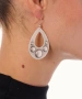 Kiraz Silver Plated Earring