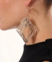 Kiraz Silver Plated Earring