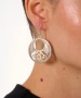 Kiraz Silver Plated Earring