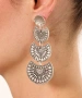 Kiraz Silver Plated Earring