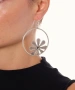 Kiraz Silver Plated Earring