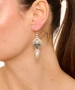 Kiraz Silver Plated Earring