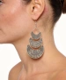 Kiraz Silver Plated Earring