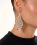 Kiraz Silver Plated Earring