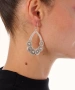 Kiraz Silver Plated Earring