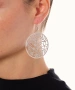 Kiraz Silver Plated Earring