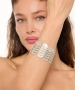 Kiraz Silver Plated Elastic Bracelet