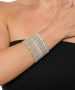 Kiraz Silver Plated Elastic Bracelet