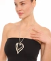 Kiraz Silver Plated Heart Necklace