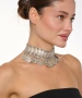 Kiraz Silver Plated Choker