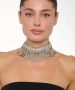Kiraz Silver Plated Choker