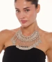 Kiraz Cleopatra Silver Plated Necklace