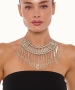 Kiraz Cleopatra Silver Plated Necklace