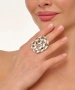 Kiraz Silver Plated Ring