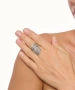 Kiraz Silver Plated Ring