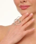 Kiraz Silver Plated Ring