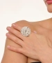 Kiraz Silver Plated Ring