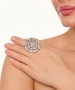 Kiraz Silver Plated Ring