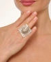 Kiraz Silver Plated Ring