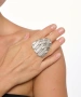 Kiraz Silver Plated Ring