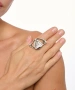 Kiraz Silver Plated Ring