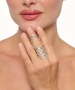 Kiraz Silver Plated Ring