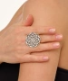 Kiraz Silver Plated Ring