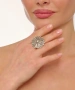 Kiraz Silver Plated Ring