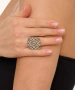 Kiraz Silver Plated Ring