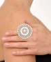 Kiraz Silver Plated Ring