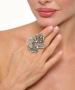 Kiraz Silver Plated Ring