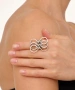 Kiraz Silver Plated Ring