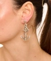 Kiraz Silver Plated Sea Anchor Earring
