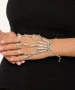 Kiraz Silver Plated Skeleton Shahmaran Bracelet