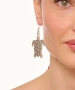 Kiraz Silver Plated Turtle Earring