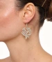 Kiraz Tree Of Life Silver Plated Earring