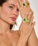 Kiraz Turquoise Stoned Gold Plated Ring