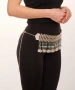 Kiraz Turquoise Stoned Silver Plated Belt